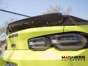 Chevrolet Camaro Rear Spoiler - Carbon Fiber - Type ST w/ Wicker Bill